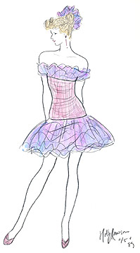 Fashion Sketches Dress